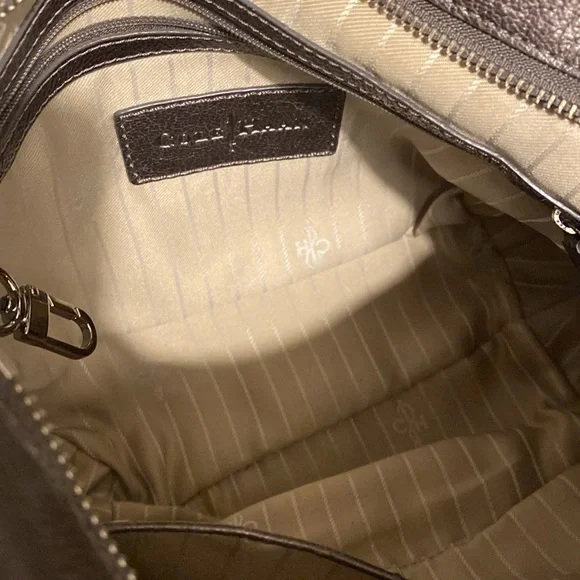 Pewter Leather Cole Haan hobo bag - Picture 6 of 7